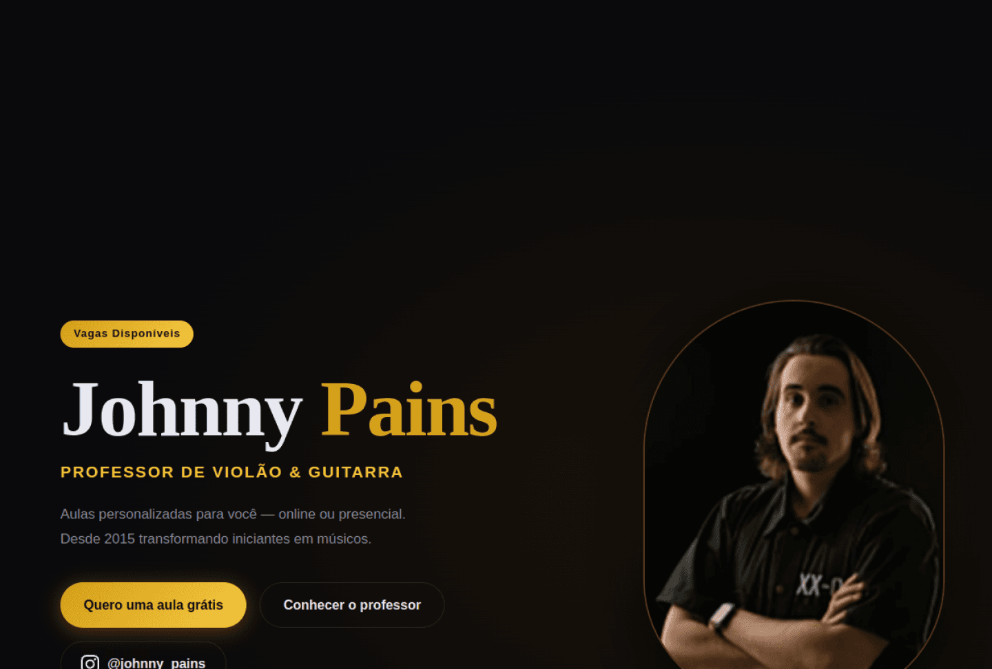 Johnny Pains — Guitarra e Violão